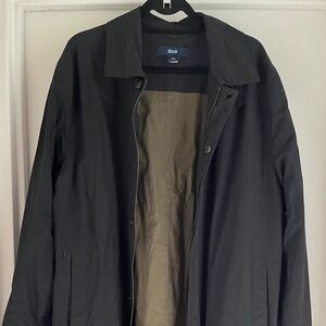 GAP lightweight cotton /nylon trench kneeLength